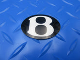 Bentley Continental GT Flying Spur trunk lock switch B emblem badge #5817